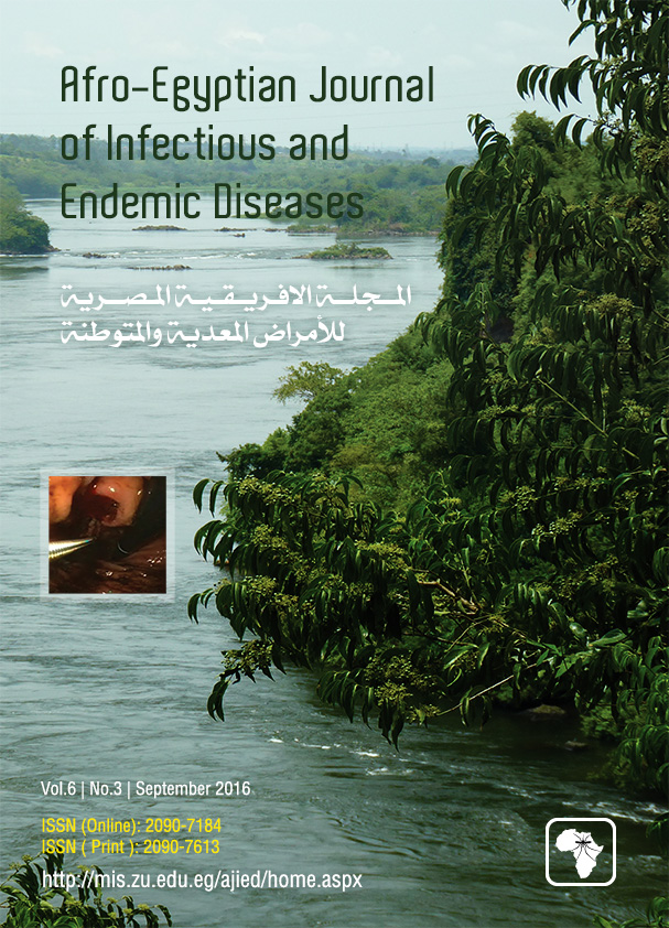 Afro-Egyptian Journal of Infectious and Endemic Diseases