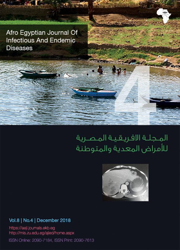 Afro-Egyptian Journal of Infectious and Endemic Diseases