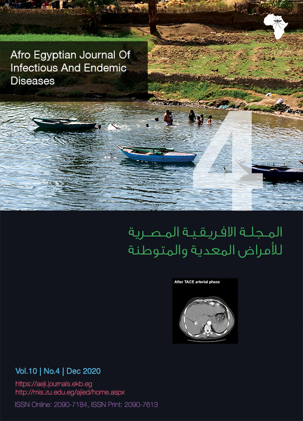 Afro-Egyptian Journal of Infectious and Endemic Diseases