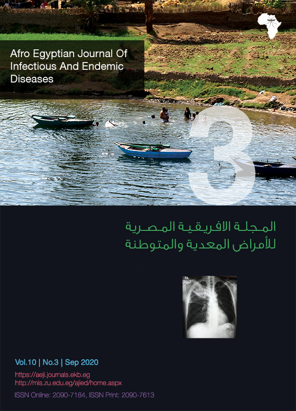 Afro-Egyptian Journal of Infectious and Endemic Diseases