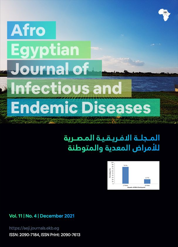 Afro-Egyptian Journal of Infectious and Endemic Diseases